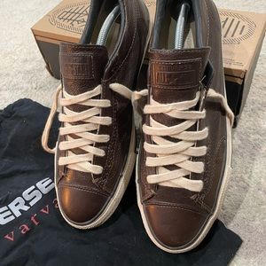 Brown Leather Converse x John Varvatos Chuck Taylor All Star Vintage Brogue
